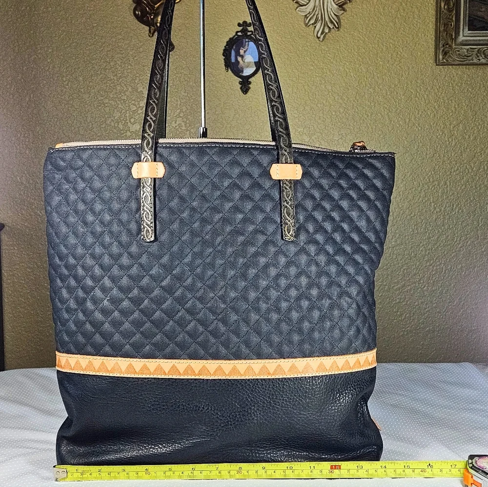 Consuela Multicolor Embroidered Tote - Picture 2 of 10